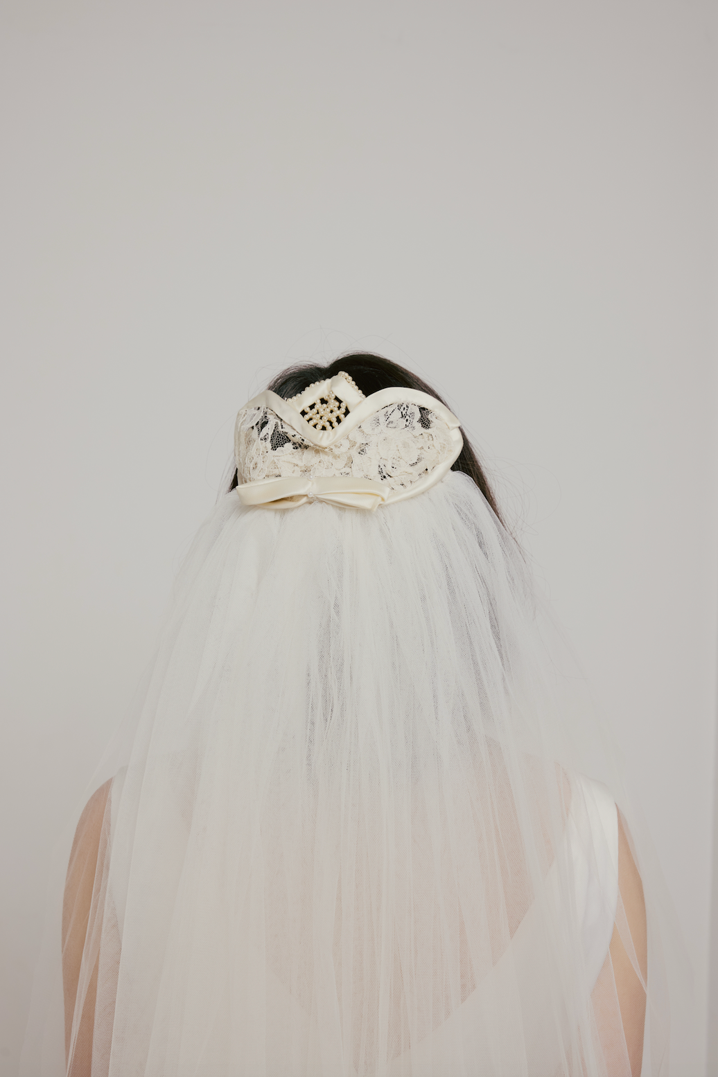 50s Headpiece and Tulle Veil