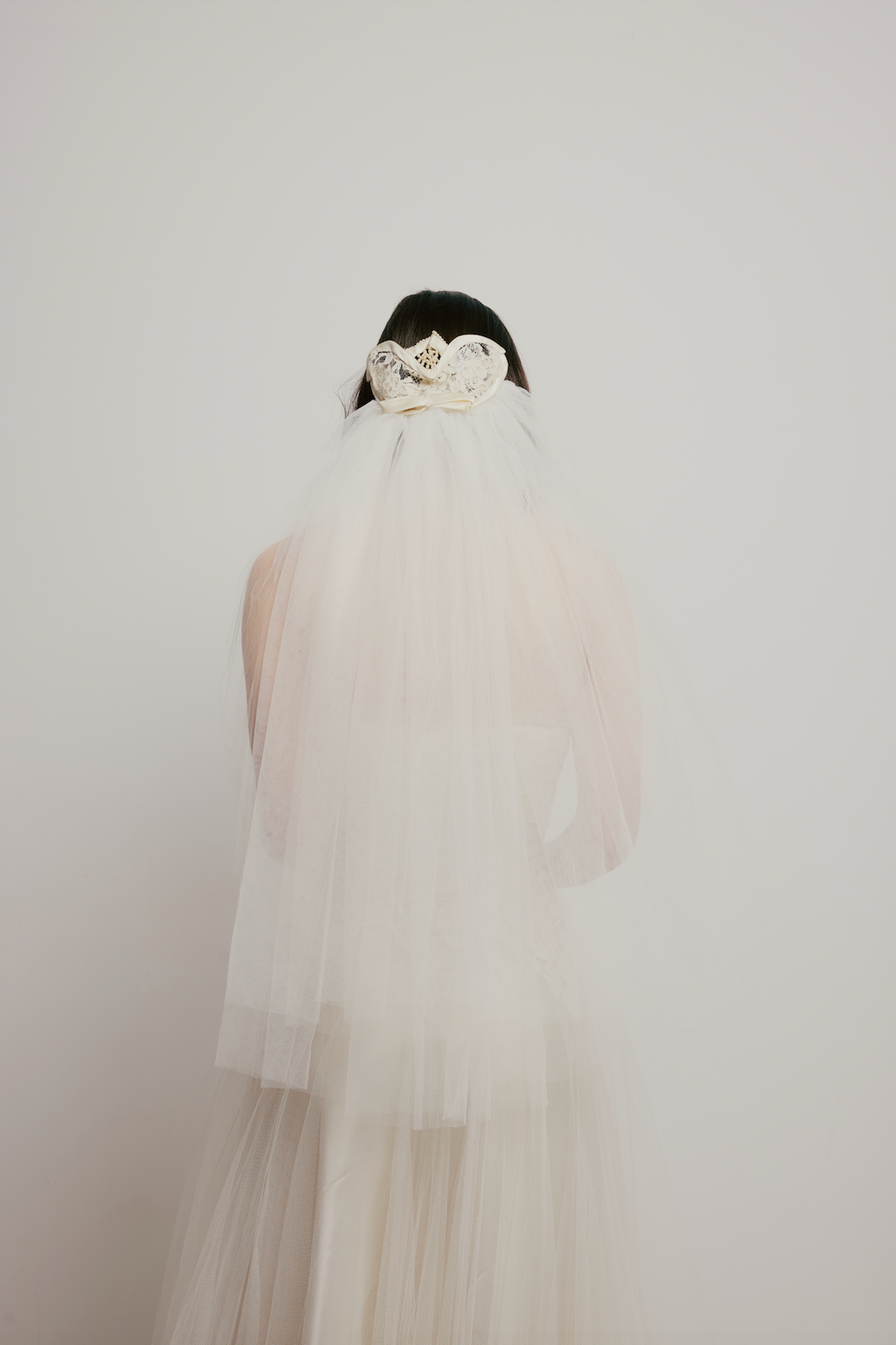 50s Headpiece and Tulle Veil