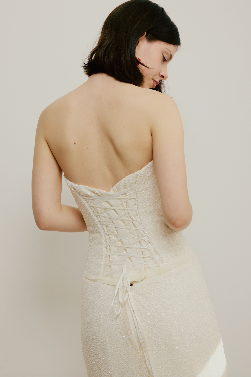 90s Strapless Sequin Mermaid Dress Fruitful Bridal 90s Strapless Sequin Mermaid Dress Fruitful Bridal