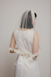 50s Lace Elbow Mantilla Veil