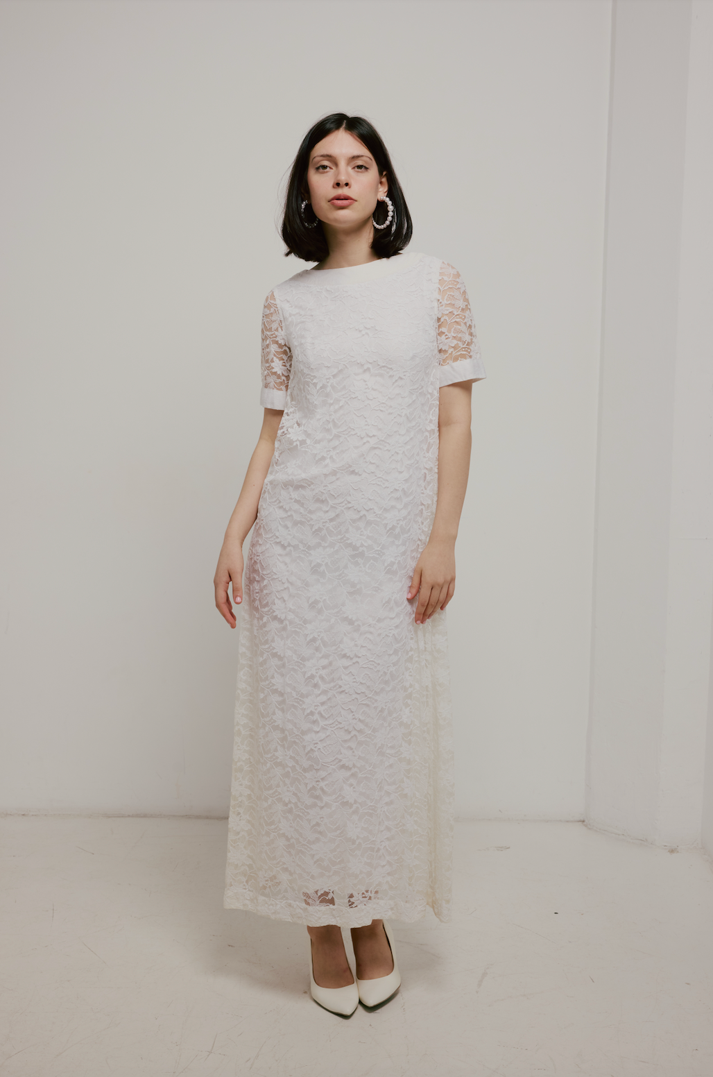 60s Lace Shift Dress