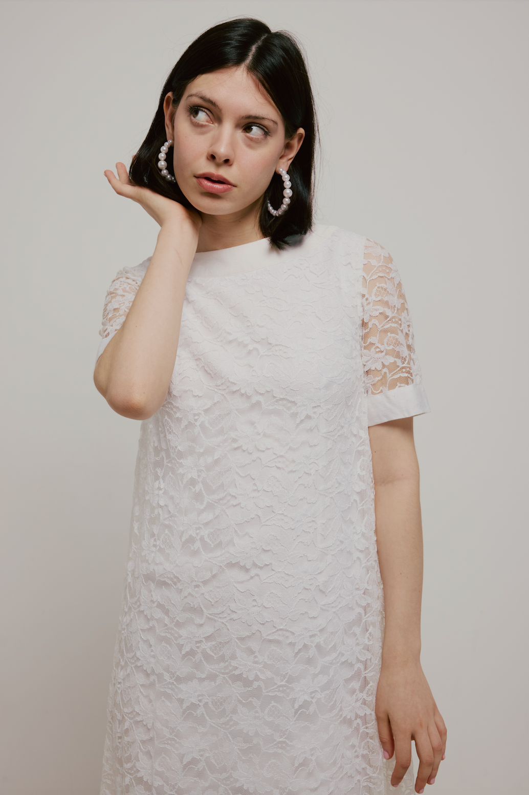 60s Lace Shift Dress