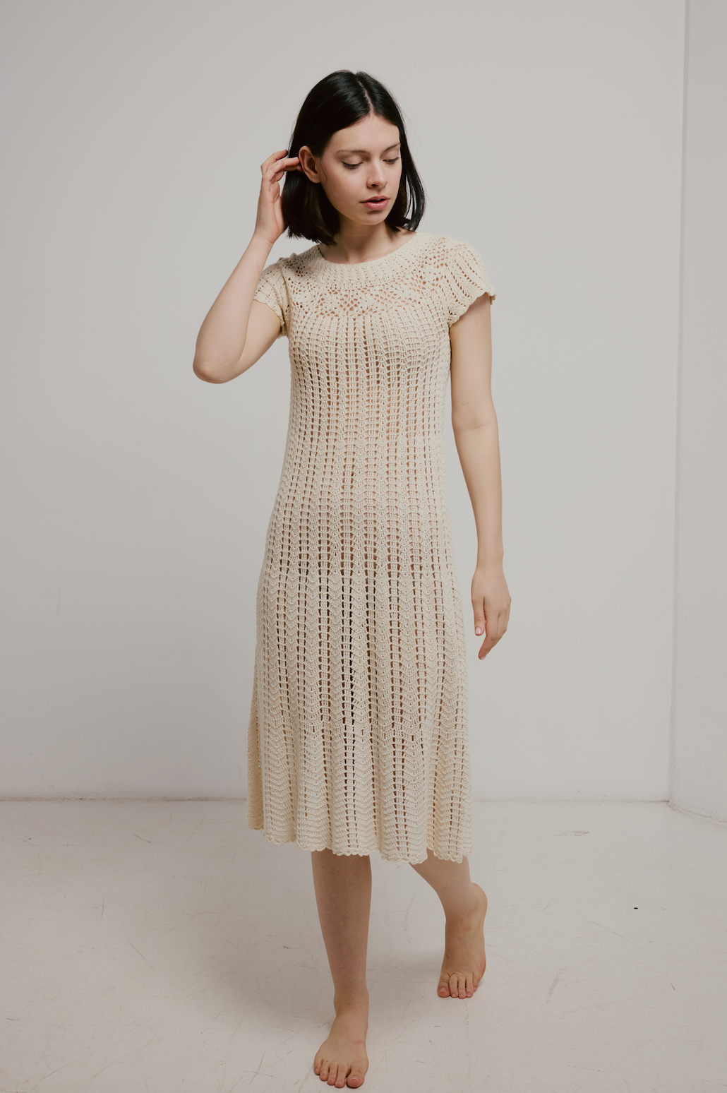 70s Crochet Dress