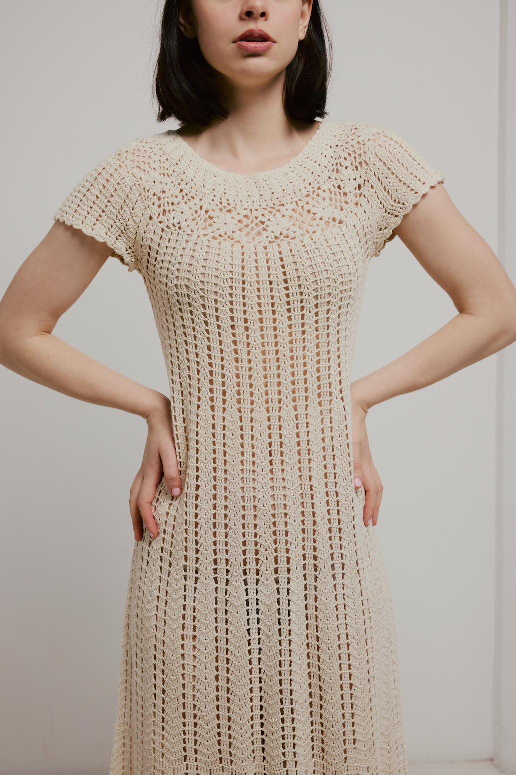 70s Crochet Dress