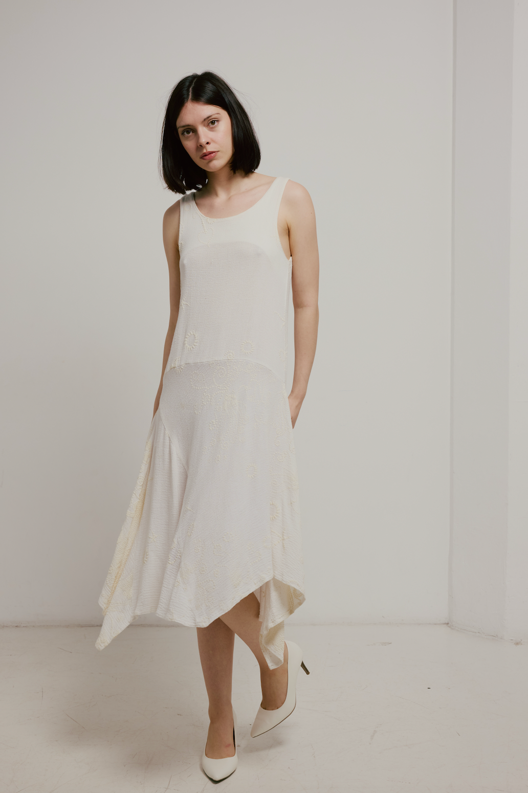 70s Celestial Flapper Dress