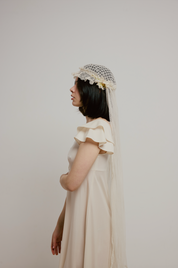 20s Juliet Cap Veil