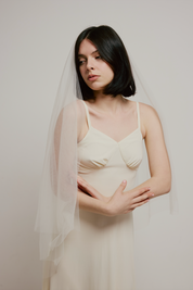 90s Tulle Veil with Blusher