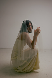 90s Tulle Veil with Blusher