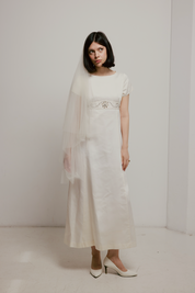 90s Tulle Veil with Blusher
